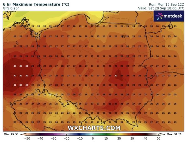 Źródło Danych - WXCHARTS.COM 