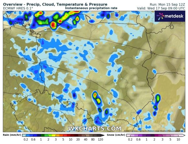 Źródło Danych - WXCHARTS.COM 