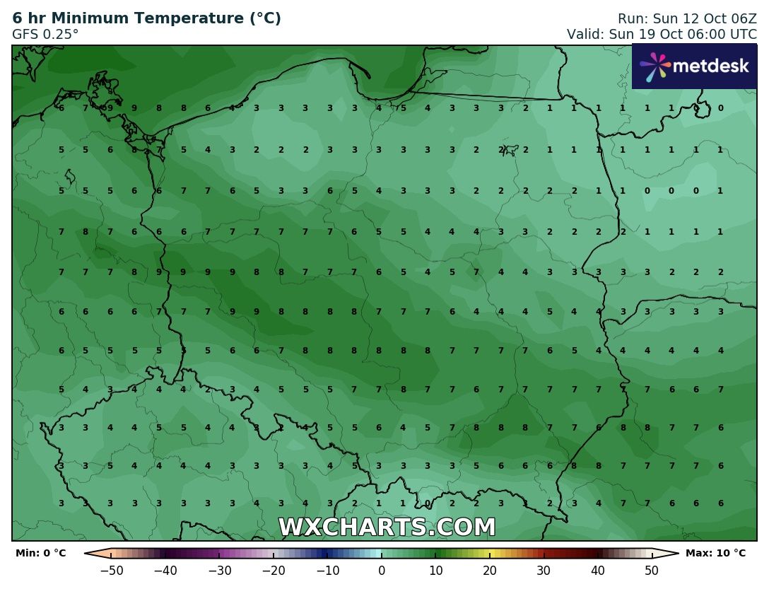 Źródło Danych - WXCHARTS.COM 