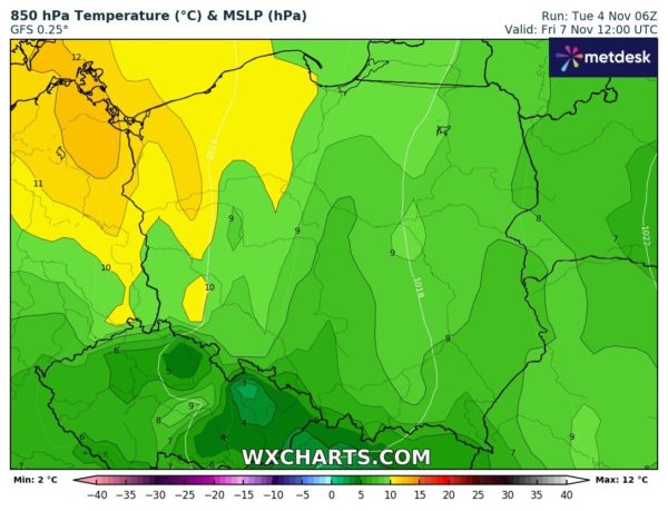 Źródło Danych - WXCHARTS.COM