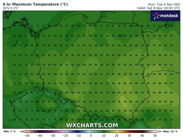 Źródło Danych - WXCHARTS.COM