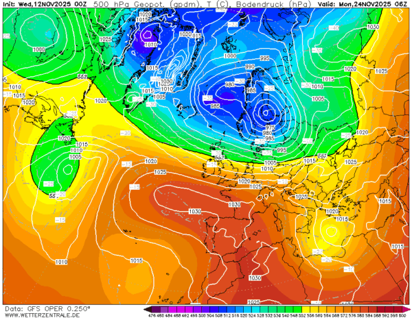 Źródło Danych - Wetterzentrale.de