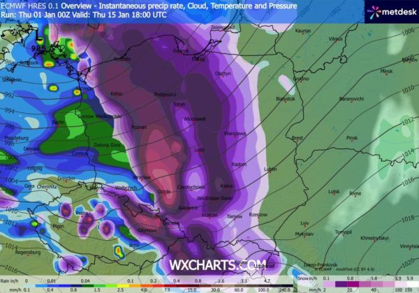 Źródło Danych - WXCHARTS. COM 
