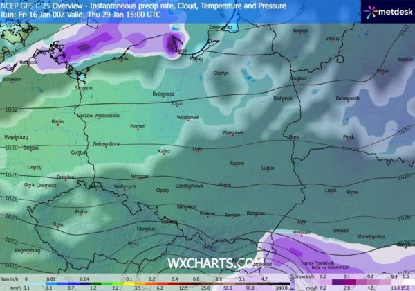 Źródło Danych - ( WXCHARTS.COM )