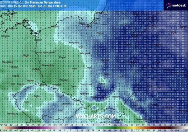 Źródło Danych - WXCHARTS. COM 