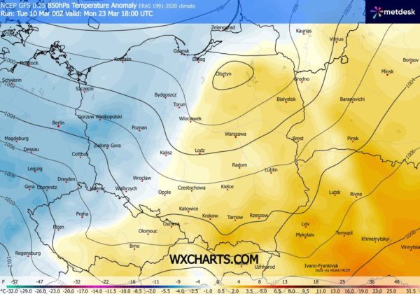 Źródło Danych - WXCHARTS.COM 