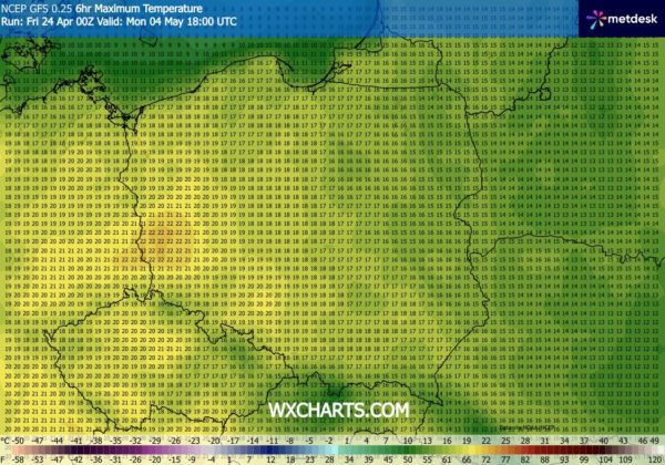 Źródło Danych - WXCHARTS.COM