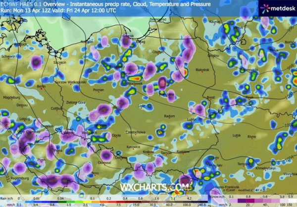 Źródło Danych - WXCHARTS.COM