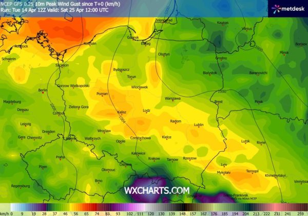 Źródło Danych - WXCHARTS.COM