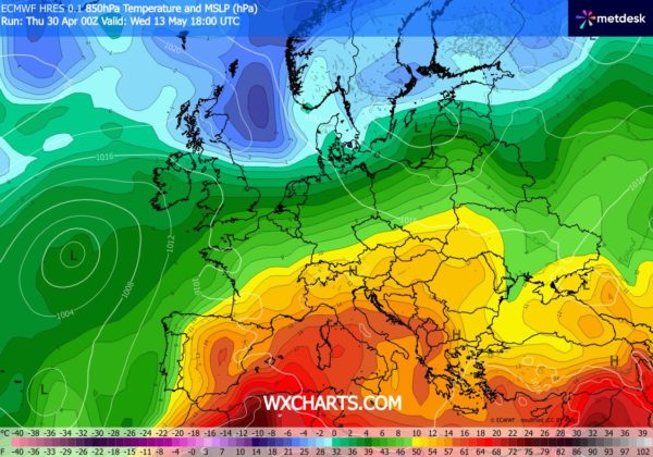 Źródło Danych - WXCHARTS.COM 
