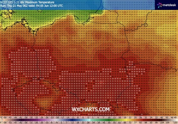 Źródło Danych - WXCHARTS.COM