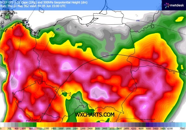 Źródło Danych - WXCHARTS.COM 