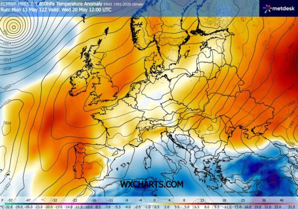 Źródło Danych ( WXCHARTS.COM ) 