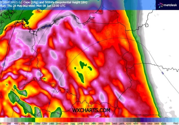 Źródło Danych - WXCHARTS.COM