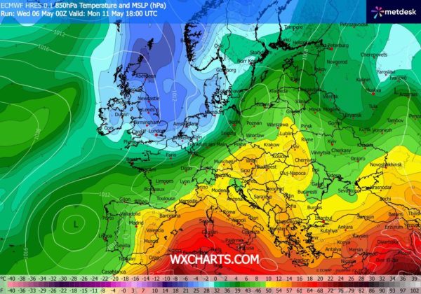 Źródło Danych - WXCHARTS.COM 