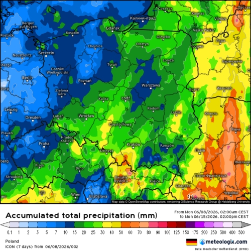 Źródło Danych - meteologix.com