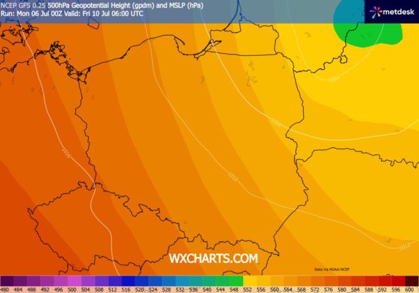 Źródło Danych - WXCHARTS.COM