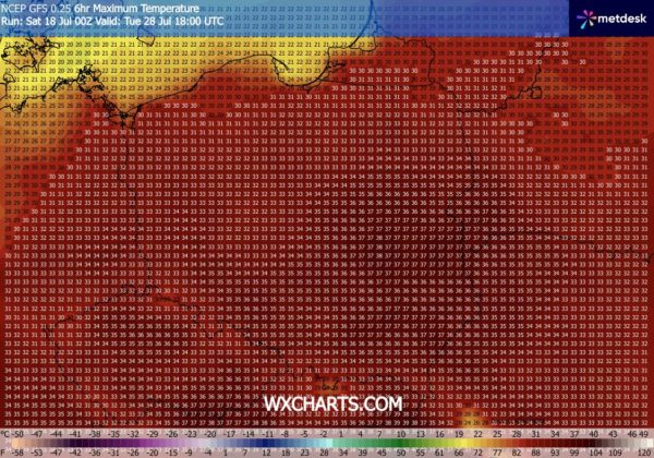 Źródło Danych – WXCHARTS.COM