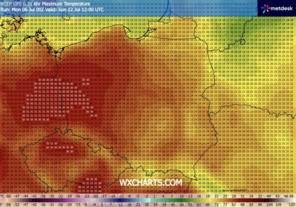 Źródło Danych - WXCHARTS.COM