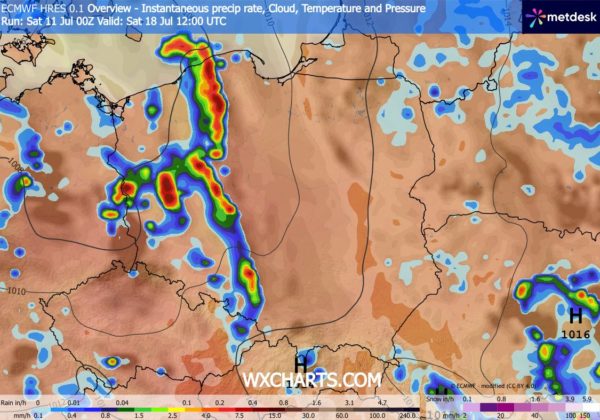 Źródło Danych - WXCHARTS.COM 