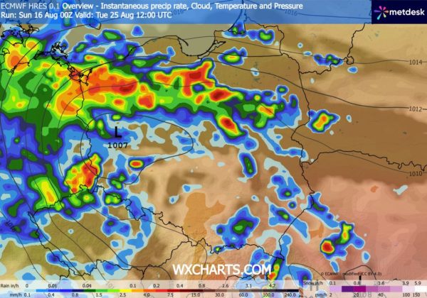 Źródło Danych - WXCHARTS.COM 